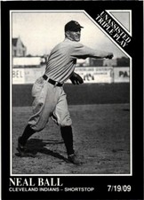 1991 Conlon Collection - The Sporting News - NEAL BALL - Trading Card #203