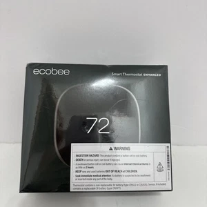 Ecobee EB-STATE6L-01 Smart Thermostat Enhanced Black - Picture 1 of 3