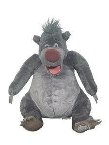 Disney Store BALOO Bear The Jungle Book Plush Stuffed Animal Figure 12" Grey - Picture 1 of 9
