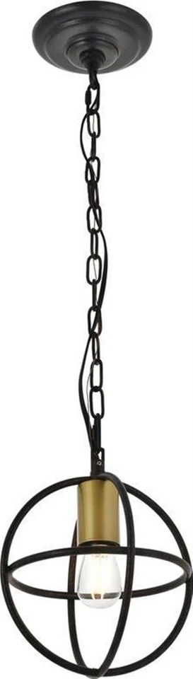 Lámpara colgante moderna de latón Octavia Mid-Century Foto 1 de 1