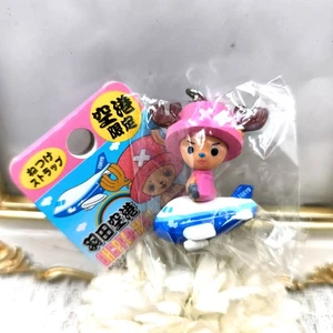 One Piece Tony Tony Chopper Figura Cinghia Portachiavi Haneda Aeroporto Charm Giappone - Foto 1 di 11