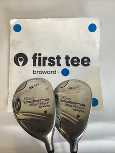 King Cobra Baffler DWS Hybrid Set 5-29* And 6-32* With Ladies Graphite Shafts - Picture 1 of 8