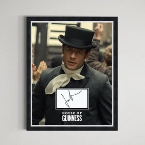 James Norton - House of Guinness Actor Signed Authentic Autograph Framed Display - Picture 1 of 2