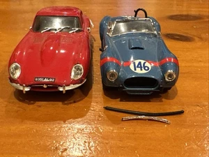 Model Box 1/43 Scale Jaguar E & Shelby Cobra Made in Italy 8439 143 Red Cars - Picture 1 of 9