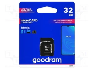 Karta pamięci microSDHC R: 100MB/s W: 10MB/s Klasa 10 UHS U1 Z1C2 - Zdjęcie 1 z 1