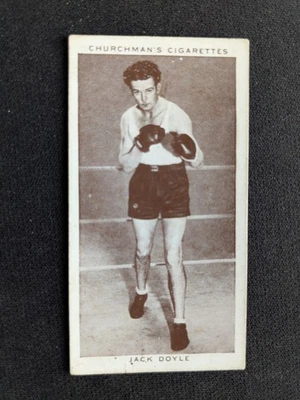 1938 Churchman Boxing Personalities Card # 13 Jack Doyle (VG/EX) - Image 1 of 3