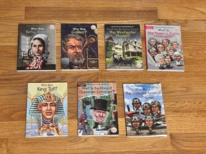Gruppe von 7 Wer war / Was war Bücher - Wer waren Tuskegee Flieger? Wer war Galileo? - Bild 1 von 1
