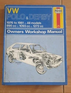 Haynes VW Polo & Derby All Models 1976-1981 Owners Workshop Manual - Picture 1 of 6