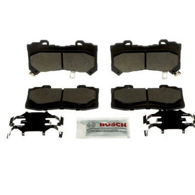 Juego de pastillas de freno de disco delanteras Bosch BC1802 para Chevrolet Colorado GMC Canyon 15-20 Foto 1 de 4