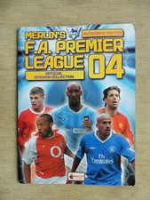 Merlin's F.A. Premier League Official Sticker Collection 04 - with 423 of 578