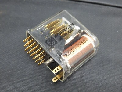 AMERICAN ZETTLER AZ431-13-10L RELAY 6PDT - USA SELLER FAST SHIPPING - Image 1 of 3