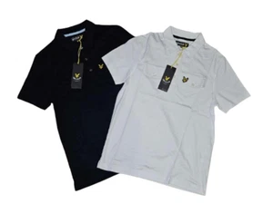Herren Lyle and Scott Baumwolle Sommertasche detailliertes Poloshirt UVP £55 - Bild 1 von 3
