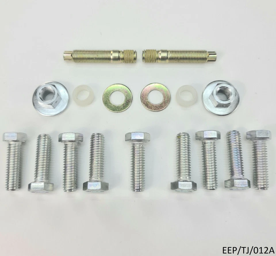 Juego de pernos de colector de escape para Jeep Wrangler YJ y TJ 4,0 L 1991-2006 EEP/TJ/012A Foto 1 de 4