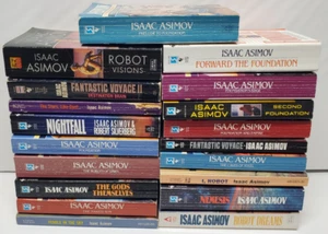 Lot of 19 Isaac Asimov Vintage Sci Fi Paperback Books - Imagen 1 de 7