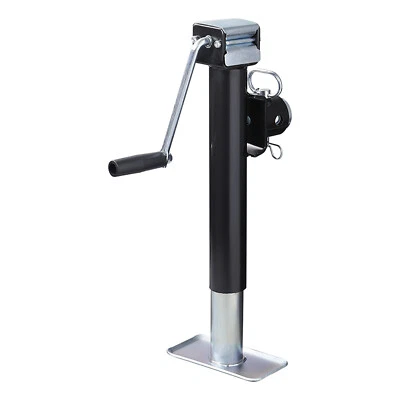 Ausdrehstütze klappbar 1000kg Abstellstütze 420-680mm Stützfuß Anhänger Stahl - Bild 1 von 4