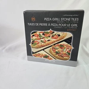 Pizzagrill Steinfliesen, 4er Set - Bild 1 von 3