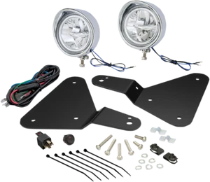 Show Chrome Focus Lower Driving Lights Kit Chrome 41-302L - Picture 1 of 1