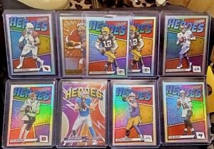 2022-2023 Prestige Heros QB Card Lot! Brady,Burrow,Herbert,Rodgers + More