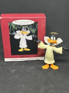 Hallmark Keepsake ornamento Daffy Duck come angelo di Natale Looney Tunes 1994 - Foto 1 di 3