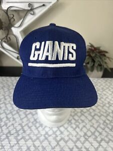 Vintage New York Giants - Sports Specialties -Snapback Hat - Youngan Blue