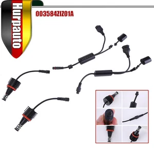 Für BMW E60/61/71/70/82 LCI E90/91/93 2× H8 120W Angel Eyes Ringe Standlicht - Afbeelding 1 van 16