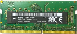 Micron 8GB 1Rx8 PC4-2400T-SA1-11 DDR4 19200MHz SDRAM MTA8ATF1G64HZ-2G3H1R - Picture 1 of 1