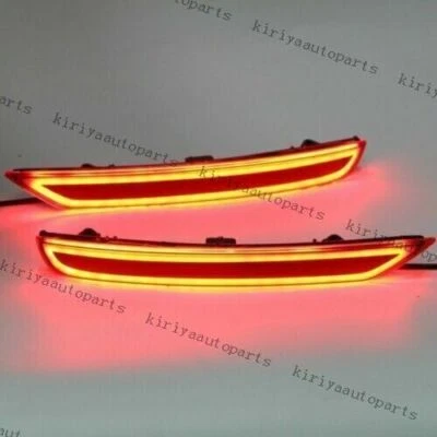 Luz trasera parachoques para Subaru Forester 2010~2018 LED reflector lámpara de freno Foto 1 de 4