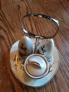 Midwinter Stylecraft 4 Piece Cruet Set Branch/ Buds Stafforshire England - Picture 1 of 17
