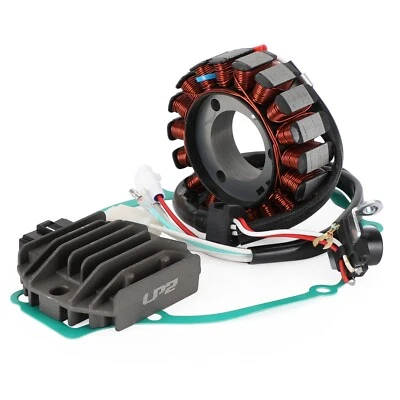 Generator Stator Regulator Rectifier Gasket Set For Yamaha YBR125 ED 2007-2014 U - Image 1 of 4