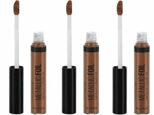 3-Pack NEW Maybelline Lip Metallic Foil Liquid Lipstick 110 Calypso (Sealed) - Picture 1 of 1