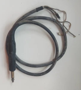 BRITISH ARMY MILITARY LINE EQUIPMENT FIELD TELEPHONE REPLACEMENT JACK CORD - Foto 1 di 4