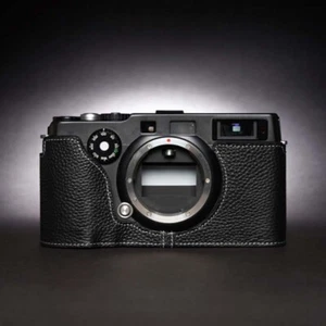 Funda protectora de cuero genuino con media cámara para Hasselblad XPAN II Fujifilm TX-2 TX-1 - Imagen 1 de 21