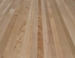 Buche Leimholzplatte Buchenholz ZUSCHNITT 26mm 149€/m² Tischplatte Treppenstufe - Bild 1 von 3