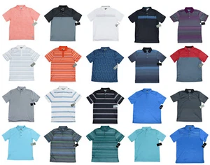 PGA Tour Golf Short Sleeve Athletic Men's Polo Shirt NWT - Pick Style/Size - Picture 1 of 114