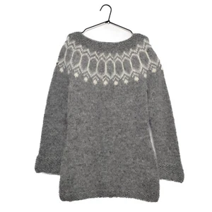 Suéter para mujer Nordic Store Reykjavik Islandia tejido a mano de lana talla M” - Imagen 1 de 8