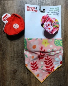 Pet Bandana & Waste Bag Holder Set - Boots & Barkley - Picture 1 of 2