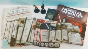 Expertly Painted FFG Star Wars Imperial Assault  Ezra Bridger & Kanan JarrusNoBx - Picture 1 of 7