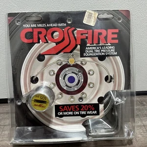 Crossfire Dual Tire Pressure Equalization System 105 PSI One/Pack Pre-owned New - Picture 1 of 6