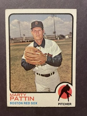 1973 Topps #415 Marty Pattin Boston Red Sox - Image 1 of 2
