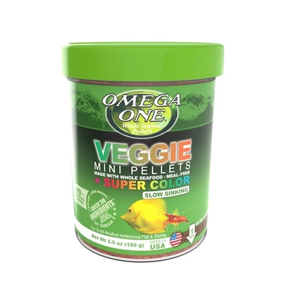 Veggie Mini Pellets, Sinking, 3.5 oz Container - Image 1 of 4