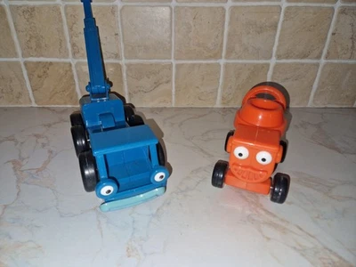 Bob the Builder Dizzy And Lofty Blue Crane Truck Push Along Toy  - Image 1 of 4
