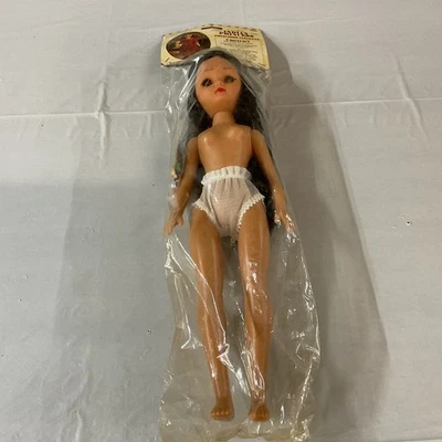 Muñeca PRINCESA INDIA Artesanal Fibra 3202 con Kit de Cuentas 15" De Colección Foto 1 de 4