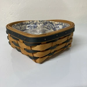 Longaberger 2000 Little Love Herz Korb, Einlage Protector Century Celebration - Bild 1 von 14