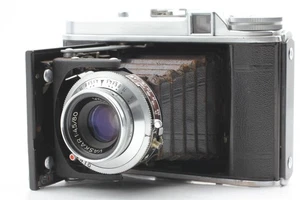 [N COMO NUEVA-] Voigtlander Perkeo I 6x6 Cámara Plegable Vaskar 75mm f/4.5 De JAPÓN - Imagen 1 de 11