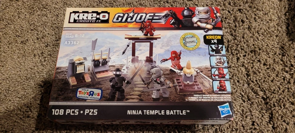 KRE-O KREO NINJA TEMPLE BATTLE A3362 NUEVO sellado sin usar, en caja Foto 1 de 4