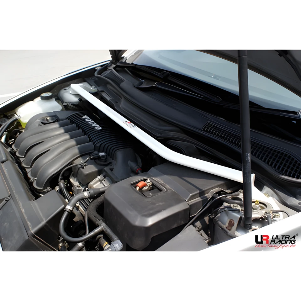 Ultra Racing Domstrebe vorn oben - 06-13 Volvo C30 2.0/2.4 / 07-12 Volvo S40 2.4 - Bild 1 von 2