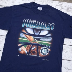 Camiseta XL De Colección Años 90 Seattle Mariners Nutmeg Mills Hecha en EE. UU. - Imagen 1 de 12