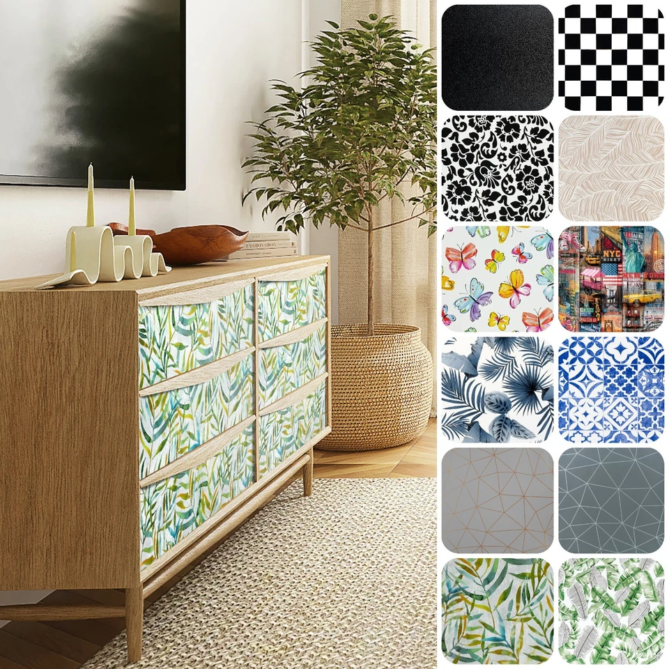 Klebefolie Möbelfolie Selbstklebend Küche Tür Tisch Möbel Tapete Dekofolien DIY - Bild 1 von 1