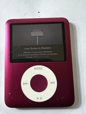 Apple iPod nano 3rd Generation Special Edition Red* (8 GB) A1236 MB257LL/A PARTS - Image 1 of 4