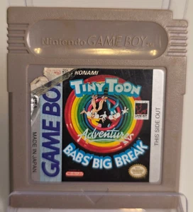 Tiny Toon Adventures : Babs' Big Break (Nintendo Game Boy, 1992) - Cart Only - Photo 1/8